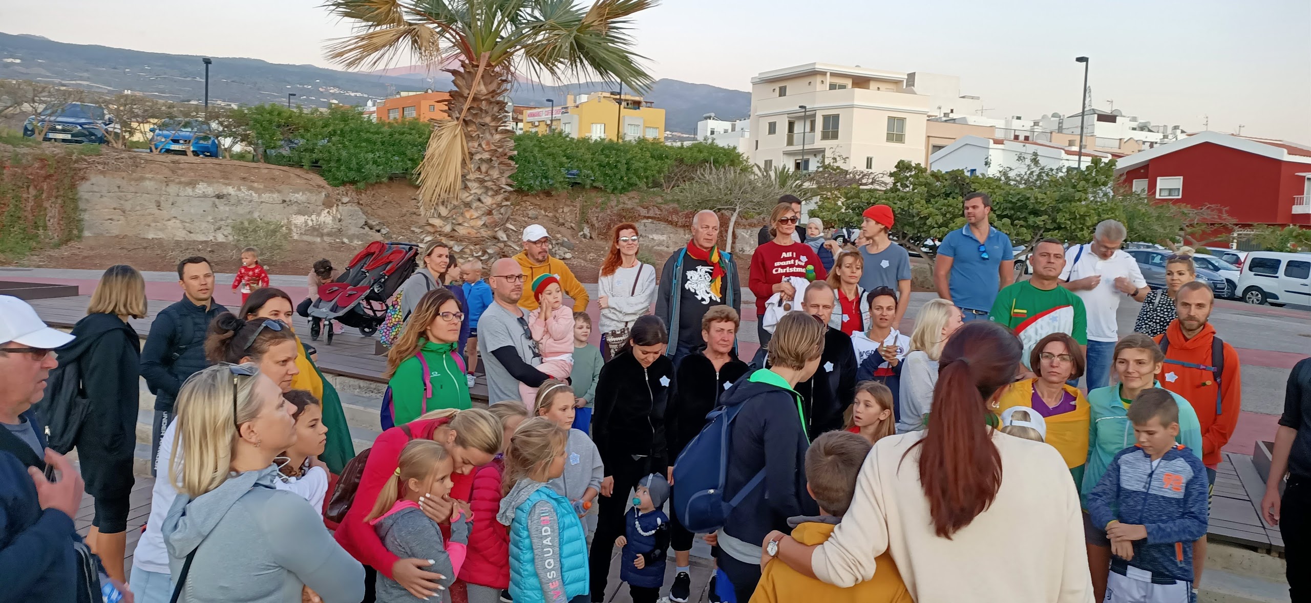Sausio 13-osios pagarbos bėgimas TENERIFĖJE Renginiai Tenerifeje Lietuviu bendruomene Tenerifeje
