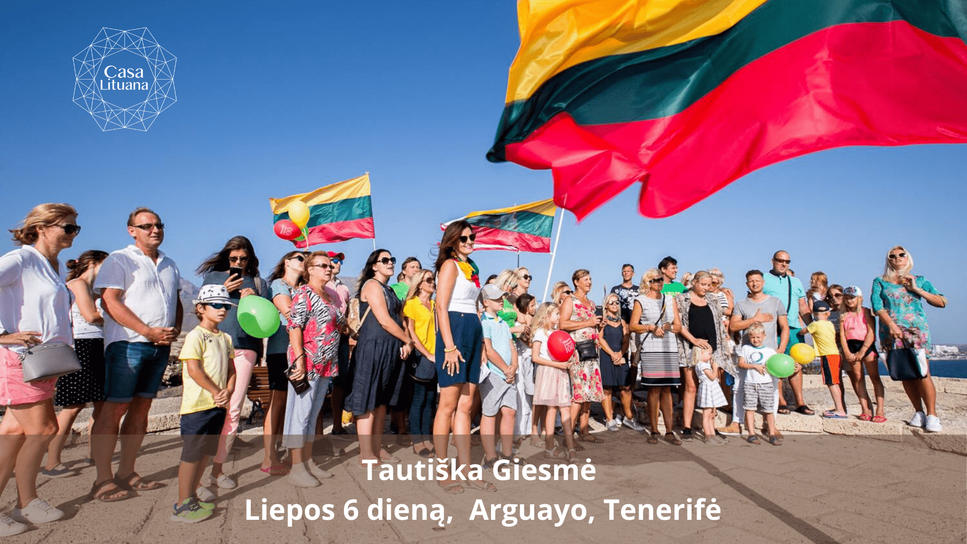 Tautiška giesmė | Lietuvių bendruomenė Tenerifėje