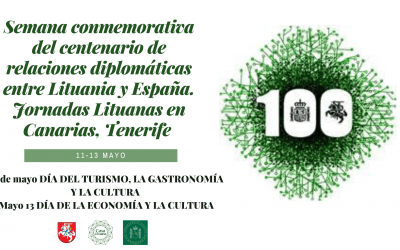 El centenario de relaciones diplomáticas entre Lituania y España  Jornadas Lituanas en Tenerife