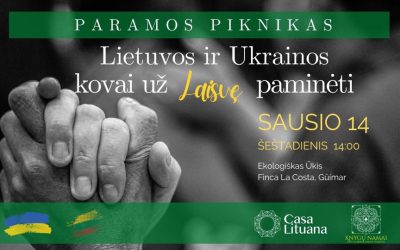 Piknikas Lietuvos ir Ukrainos kovai už Laisvę Paminėti