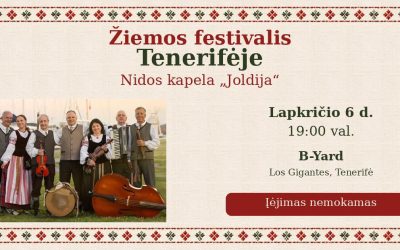 Žiemos festivalis Tenerifėje. Nidos kapela „Joldija“